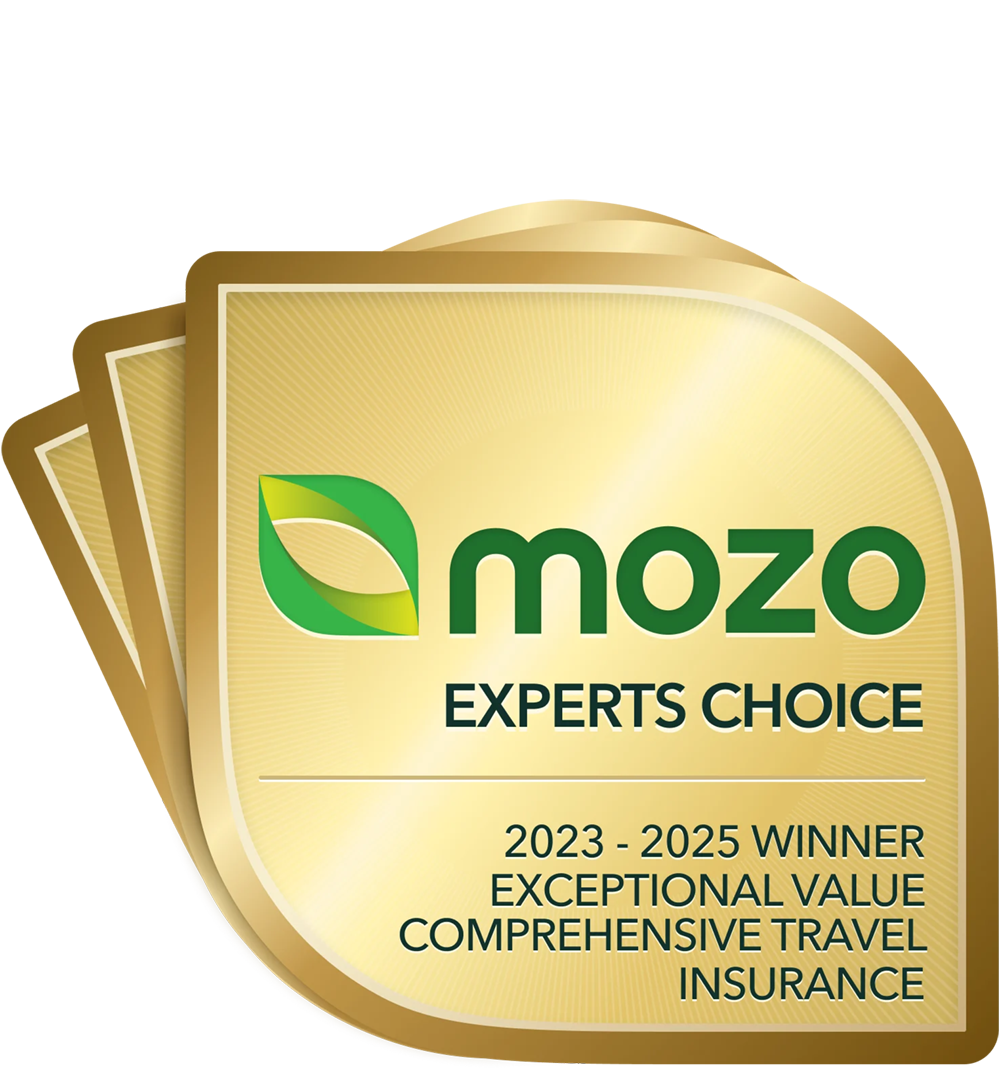 2025 Mozo Experts Choice Awards – Exceptional Value Comprehensive Travel Insurance